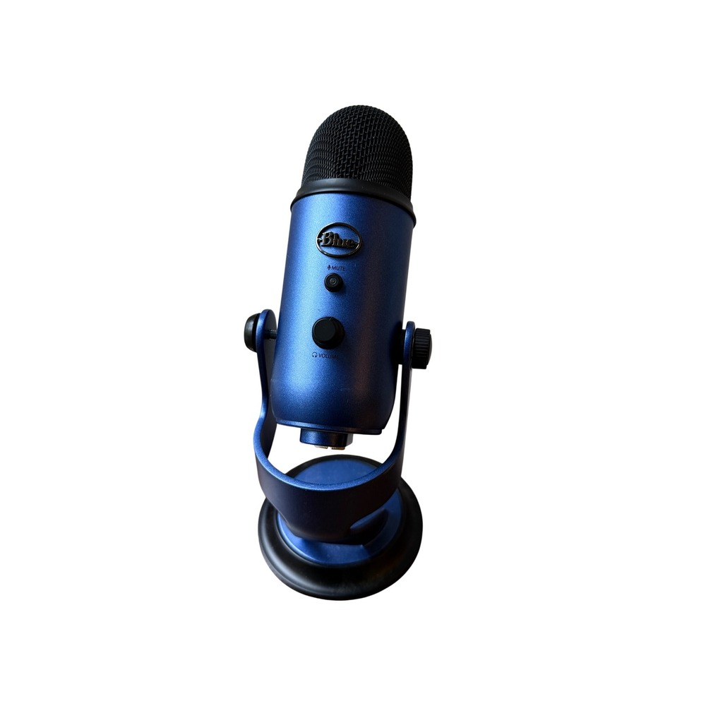 Blue Yeti USB Microphone Midnight Blue Multi-Pattern Podcast Mic A00121